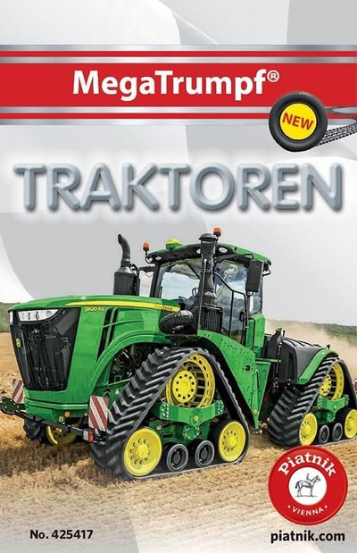 Loja me letra Piatnik Quartet Tractors, 32 letra, për fëmijë 4+