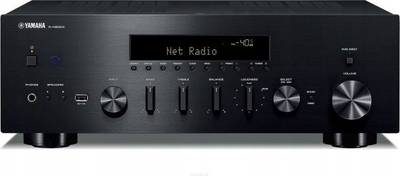 Amplifikator hi-fi Yamaha R-N600A, me rrjet, radio interneti, i zi