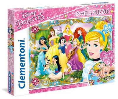 Puzzle Clementoni Disney Princesses, 104 elemente