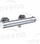 Rubinet dushi termostatik Invena Cool Touch BT-00-001, bllokim 38°C, teknologji Cool Touch, krom