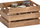 Kuti organizuese Zeller Vintage Janelle, dru i fortë, 20 x 35 x 25 cm, kafe