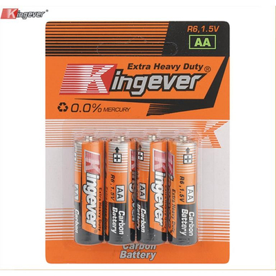 Bateri karboni AA 1.5V, 4/1. KINGEVER