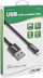 Kabllo USB InLine USB A në Lightning, 2 m, gri