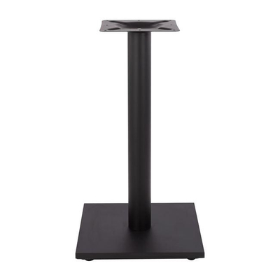 Bazë metalike e zezë mat 40×40×72 cm me rregullues (HM421.11), zezë
