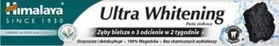 Pastë dhëmbësh Himalaya Ultra Whitening Herbal, 75 ml, zbardhuese, bimore