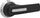 Dorezë lidhëse Lovato GLX61CB, pistol handle 125mm, IP66 IP69K, e zezë