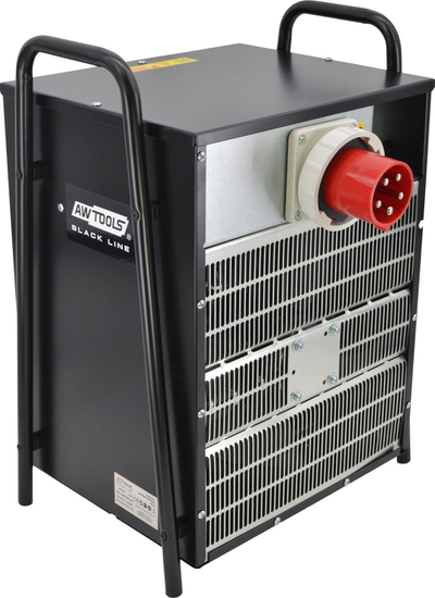 Индустриски електричен грејач AWTOOLS HE22, 22kW, 400V, црн