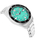 Ore dore Citizen AW1760-81W Marine, Eco-Drive, 100m, me cifërbllat turkeze