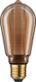 Llambë LED dekorative Paulmann Inner Glow Edition Corn, me dritë të ngrohtë, e zbehshme, xham ngjyrë qelibari