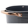 Tenxhere alumini Lamart LT1239 CASSEROLE W/LID 18 cm ORRO