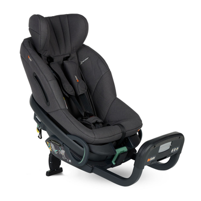 Autosjedile për fëmijë BeSafe Stretch2, 61-125 cm, montim me rrip, gri e errët