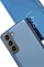 Këllëf flip Hurtel Clear View, Samsung Galaxy S22 Plus, funksion mbështetës, blu