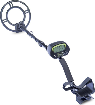 Detektor metalesh Cobra Tector CT-1037, sondë 250mm, ekran LCD, ngjyrë e zezë