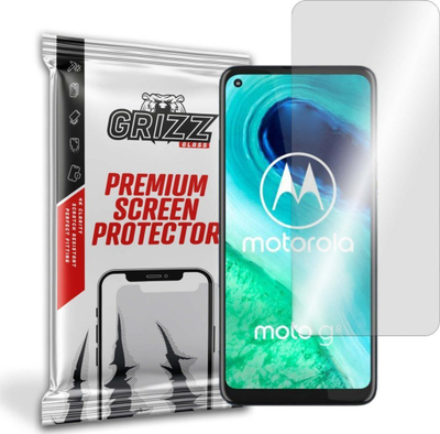 Mbrojtëse ekrani GrizzGlass Hydrogel Film për Motorola Moto G8, fleksibël, transparente