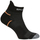Чорапи за трчање Brubeck Running Sports, со јони на сребро, големина 39/41, црни