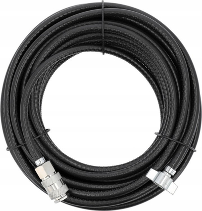 Zorrë ajri YATO 6x10 mm, 12 m, 10 bar, e zezë