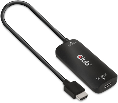Адаптер HDMI во USB Type C CLUB3D, 8K 30Hz, 4K 120Hz, црн