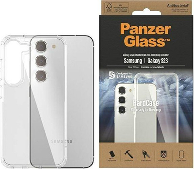 Maskë mbrojtëse PanzerGlass HardCase për Samsung Galaxy S23, e tejdukshme