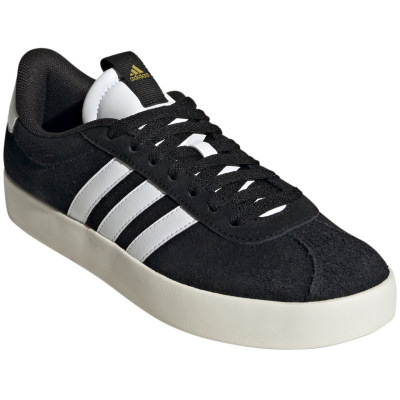 Женски патики Adidas VL Court 3.0 ID6279, кожа, гумен ѓон, црни