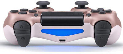 Gamepad Roger DualShock 4 V2, pa kabëll, për PS4, gold rose