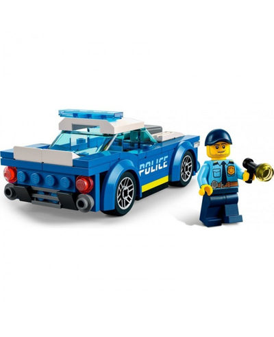 Lodër ndërtimi LEGO City Police Car 60312, veturë policie, 5+ vjeç, shumëngjyrëshe