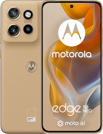 Telefoni Motorola Edge 50 Neo, 6.36", 5G, bezhë