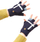 Dorëza dimërore me touchscreen Winter, unisex, madhësi universale, të zeza