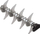 Rul me thika për skarifikues Einhell GE-SC 35 Li, zëvendësues, i zi
