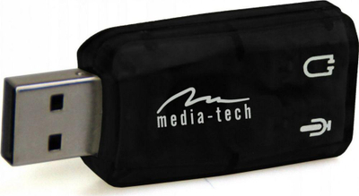 Kartë zëri MEDIA-TECH VIRTU 5.1 USB MT5101