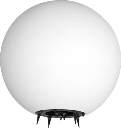 Lampë kopshti Globo LUNA II, E27, IP65, 380mm, e bardhë
