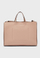 Çantë dore Calvin Klein Tote, bezhë