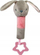 Lodër tingulli Tulilo Sound Toy Rabbit, 17 cm, pelush, gri