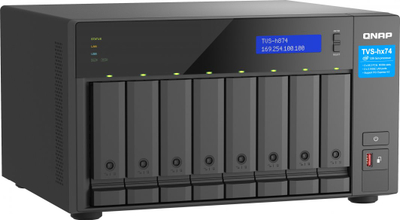 Server NAS QNAP TVS-h874T-i9-64G, Intel Core i9, 64GB RAM, i zi