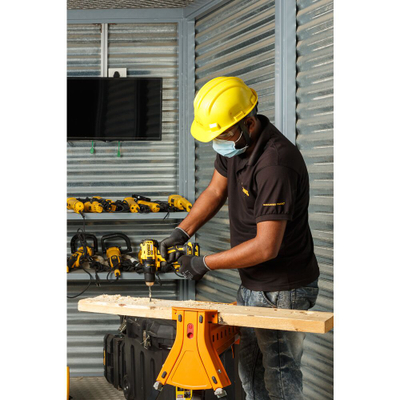 Shpuese DeWALT 18V XR, pa brusha, 2 x 2,0Ah