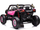 Makina elektrike për fëmijë LEAN Toys Buggy XB-2118, 24V, me telekomandë, rozë