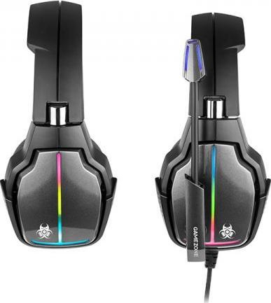 Kufje gaming Tracer Gamezone Hydra Pro, 7.1 USB, RGB, të zeza