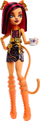 Kukull Monster High Skulltimate Secrets Toralei Stripe, Neon Frights, me dollap aksesorësh, shumëngjyrëshe