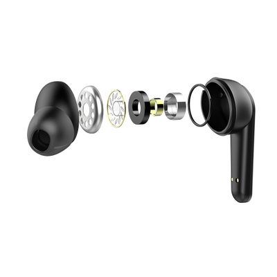 Kufje Savio TWS-12, Bluetooth 5.3, ANC, të zeza