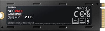 Disk Samsung SSD 980 PRO, M.2 - 2T, Heatsink