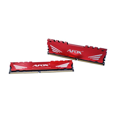 Memorie RAM AFOX AFLD432PH1CAD, 32GB DDR4 3200MHz, U DIMM, e kuqe