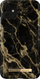 Mbulesë mbrojtëse iDeal Of Sweden Fashion për iPhone 11 XR, Golden Smoke Marble, e artë mermeri