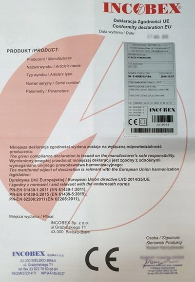 Kuti matëse INCOBEX Meter Switchboard Measuring Connector, 1 fazë x 3, pa dritare, e bardhë