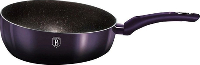 Tigan hedhës BERLINGERHAUS Purple Eclipse BH-7026, 26 cm, sipërfaqe titan, lejla metalike