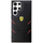 Këllëf telefoni Ferrari Hot Stamp për Samsung Galaxy S23 Ultra, polikarbonat TPU, mbron anët, i zi