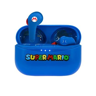Kufje pa tela OTL Technologies Nintendo Super Mario, TWS Bluetooth 5.0, 6 orë bateri, shumëngjyrëshe