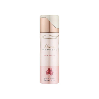 Deodorant Fragrance World Berries Weekend Pink Edition, 200ml