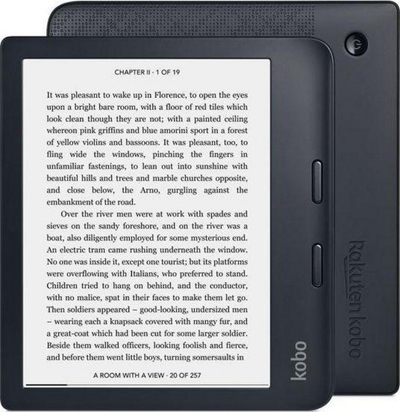 Tablet lexues i librave elektronikë Kobo Libra 2, 7 ", 1264 x 1680, 32 GB, i zi