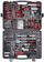 Set veglash dore Casals HH303, 303 pjesë, kuti plastike, gri