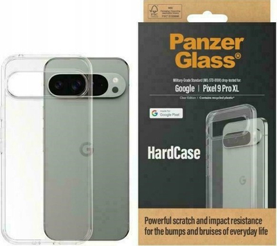 Капак PanzerGlass HardCase за Google Pixel 9 Pro XL, проѕирен