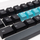 Set keycaps Ducky Skyline PBT Tripleshot, 133 taste, layout ANSI US, gri blu